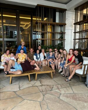 Jane Moore Instagram - Since emerging from the @imacelebrity jungle I have had an absolute ball with my girls and the rest of the families and friends. We have been to a water park, an animal sanctuary, hung out by the pool having cocktails and even had a dance lesson from Oti’s husband @mariusiepure . It’s easy to see why my jungle camp mates are such great people when they have these guys around them ❤️ My leech experience (see bra in last photo) seems but a distant memory now. If you want to read my reflections on my time in camp you can do so in today’s @thesun or click on the link in my story, but suffice to say it was wonderful from beginning to end.