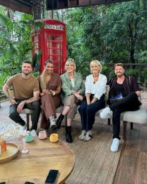 Jane Moore Instagram - Since emerging from the @imacelebrity jungle I have had an absolute ball with my girls and the rest of the families and friends. We have been to a water park, an animal sanctuary, hung out by the pool having cocktails and even had a dance lesson from Oti’s husband @mariusiepure . It’s easy to see why my jungle camp mates are such great people when they have these guys around them ❤️ My leech experience (see bra in last photo) seems but a distant memory now. If you want to read my reflections on my time in camp you can do so in today’s @thesun or click on the link in my story, but suffice to say it was wonderful from beginning to end.