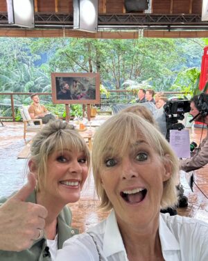 Jane Moore Instagram - Since emerging from the @imacelebrity jungle I have had an absolute ball with my girls and the rest of the families and friends. We have been to a water park, an animal sanctuary, hung out by the pool having cocktails and even had a dance lesson from Oti’s husband @mariusiepure . It’s easy to see why my jungle camp mates are such great people when they have these guys around them ❤️ My leech experience (see bra in last photo) seems but a distant memory now. If you want to read my reflections on my time in camp you can do so in today’s @thesun or click on the link in my story, but suffice to say it was wonderful from beginning to end.