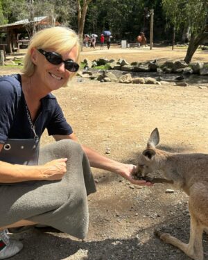 Jane Moore Instagram - Since emerging from the @imacelebrity jungle I have had an absolute ball with my girls and the rest of the families and friends. We have been to a water park, an animal sanctuary, hung out by the pool having cocktails and even had a dance lesson from Oti’s husband @mariusiepure . It’s easy to see why my jungle camp mates are such great people when they have these guys around them ❤️ My leech experience (see bra in last photo) seems but a distant memory now. If you want to read my reflections on my time in camp you can do so in today’s @thesun or click on the link in my story, but suffice to say it was wonderful from beginning to end.