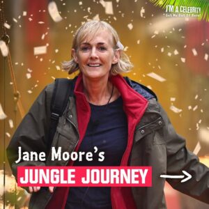 Jane Moore Instagram - She got the truth out of our Campmates while nailing Camp life, but journalist Jane’s Jungle story is now complete! 📖 #ImACeleb