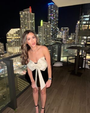 Janelle Marie Instagram - Farewell 2024, Hello 2025 • a moment for the dress 🎀 @prettylittlething