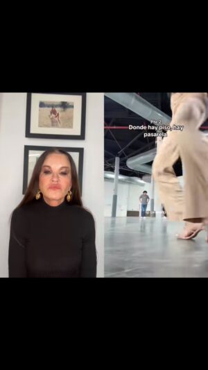 Janice Dickinson Instagram - Couldn’t focus on all 3 at the same time, but the middle gets a 7 🙂‍↕️ 

#catwalk #runwaywalk #modelreview #modelwalk #judgingwithjanice