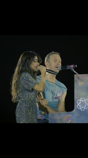 Jasleen Royal Instagram - This one's a prayer answered ❤️
Thank you @coldplay