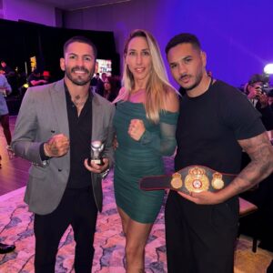 Jennifer Miranda Instagram - Quiero agradecer a @wbaboxingofficial @gilberticowba y @juanchoarias por el trato tan cercano y especial que me han brindado. Ha sido un honor formar parte, junto con mi equipo @theboxerclub.es , de esta gran familia, donde el respeto, la calidez y la pasión por el boxeo 🥊 se sienten en cada detalle. Me llevo recuerdos inolvidables y, sobre todo, el cariño de personas que hacen de este deporte algo único. ¡Gracias de corazón! ♥️ 

I want to thank @wbaboxingofficial, @gilberticowba, and @juanchoarias for the warm and special treatment I have received. It has been an honor to be part, together with my team @theboxerclub.es , of this great family, where respect, kindness, and the passion for boxing 🥊 are felt in every detail. I take with me unforgettable memories and, above all, the affection of people who make this sport truly unique. Thank you from the bottom of my heart! ♥️