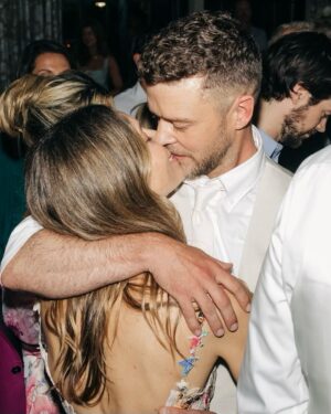 Jessica Biel Instagram - Another year to make memories that I keep sacred in my heart. Another year of joy and challenges being a parent with you. Another year together being curious and creative in the world. Another year growing and evolving and sometimes devolving, with you. Another year laughing about it all. 

Happy birthday my love 🤍