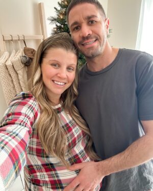 Jessica Tyler Instagram - Merry Christmas Eve from our (growing!) family to yours - my heart is so incredibly full ❤️🥰🎄