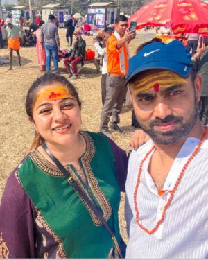 Jhilik Bhattacharjee Instagram - Truly once in a lifetime experience ❤️
Har Har Gange 🙏🏻 Har Har Mahadev 🙏🏻
#mahakumbh2025 #144yearskumbhmela #prayagraj #gange