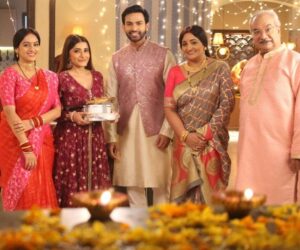 Jia Mustafa Instagram - 300 episodes today. 🥹♥️🧿

#mangallakshmi @colorstv @officialjiocinema