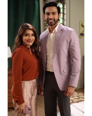 Jia Mustafa Instagram - Set life ❤️ 

#mangallakshmi 📺
📸 - @narengajara