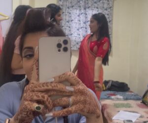 Jia Mustafa Instagram - 300 episodes today. 🥹♥️🧿

#mangallakshmi @colorstv @officialjiocinema