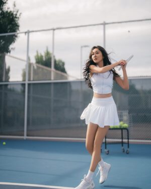 Jiang Mengjie Instagram - 🎾🎾 黑皮返场