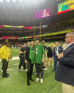 Jill Biden Instagram - Let’s Go @philadelphiaeagles! 💚🦅 #FlyEaglesFly