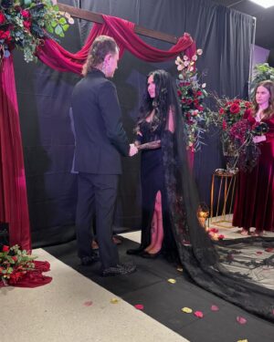 Jillian Faye Hall Instagram - My beautiful daughter got married last night❤️💍 #wedding #daughter #soninlaw #februarywedding #family #kentucky #victoria #bigday #forever
