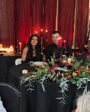 Jillian Faye Hall Instagram - My beautiful daughter got married last night❤️💍 #wedding #daughter #soninlaw #februarywedding #family #kentucky #victoria #bigday #forever