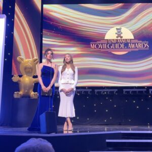 Jillian Murray Instagram - A magical night at #movieguideawards celebrating our @greatamericanfamily movie. Thank you for having us!