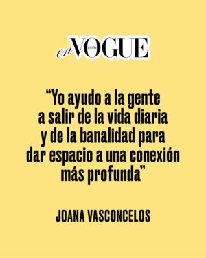 Joana Vasconcelos Instagram - "Yo tuve que trabajar tres veces más –por ser mujer, por ser joven y por ser portuguesa–, y tuve que ser tres veces más resistente y más resiliente, porque las oportunidades para mí fueron más difíciles de alcanzar", nos cuenta la protagonista de nuestro nuevo En Vogue, la artista @joanavasconcelosatelier. El próximo 13 de febrero, estrena su nueva exposición, ‘Flamboyant’, en el Palacio de Liria en Madrid que cuenta con el patrocinio de @dior.
{Puedes leer la entrevista completa en el link de la bio de @voguespain} 
▪Fotografía: @cesarsegarra_
▪Estilismo: @patricia.lopezp
▪Texto: @cecilia_casero
▪Maquillaje y peluquería: @juliakraemermakeup

“I had to work three times harder –for being a woman, young and portuguese–, and I had to be three times more resistent and resilient, because it was hard for me to achieve opportunities”, says the star of our new In Vogue, artist @joanavasconcelosatelier. On February 13th, she inaugurates her new exhibition, ‘Flamboyant, at the Palacio de Liria in Madrid, sponsored by @dior.
{Read the full interview at @voguespain’s link in bio}