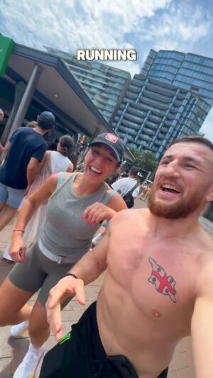 Joanna Jędrzejczyk Instagram - Thank you @joannajedrzejczyk for taking me on your run 🦾🏃‍♀️🏃