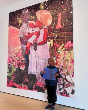 Jordan Casteel Instagram - Final week to see Field of view at @hillartfoundation in New York. 

Bringing 10 years of work together to highlight my observational and relational journey — tying together persistent themes and visual interests — helping to define the painter I am today.

On view through Saturday, Nov 23rd.

Hill Art Foundation
239 Tenth Avenue, Third Floor
New York, NY 10001

Open Tuesday–Saturday
11:00–5:00 PM

**shoutout to Kym from @chambersvintage for capturing her sweet family seeing their painting together this weekend ❤️**