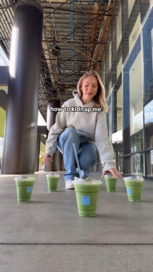 Jordyn Jones Instagram - pretty much #matcha #communitygoods #drinks