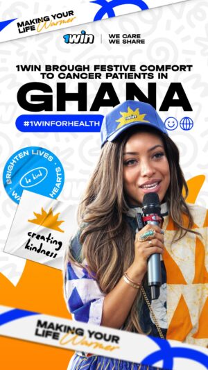 Joselyn Dumas Instagram - 1win supported over 200 families of cancer patients in Accra, Ghana 🇬🇭

Actress and TV presenter Joselyn Dumas joined our initiative. Together, we sent Christmas gifts 🎁 and food kits, bringing joy on the eve of the festive season to those who really need it!

#1winForHealt 💙