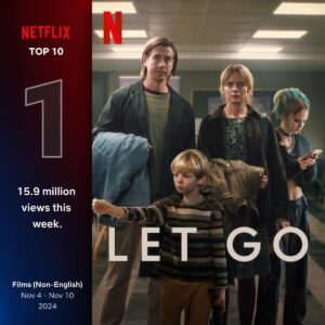 Josephine Bornebusch Instagram - LET GO- NR 1 GLOBAL.  Now Let Go is No1 on Netflix’s global top list (non-English). Around the world over 21 million views so far. Overwhelming! ❤️❤️❤️❤️❤️❤️❤️❤️ I’m deeply touched by all your comments, emails and DMs. THANK YOU!  @netflixnordic @warnerbrossverige