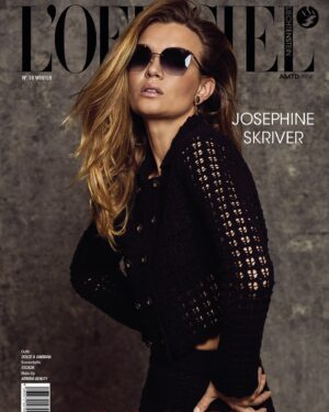 Josephine Skriver Instagram - @josephineskriver x @lofficielliechtenstein 
Excited to share our first Cover of 2025 with the one and only Josephine Skriver.
Check out our “The New Year Edition” with a beautiful Coverstory we shot in Munich.
Model @josephineskriver at @model_mgmt 
EIC @gracemaier Photographer @imielski 
Makeup @caroline.torbahn with @armanibeauty 
Hair @koop.julia Styling @loizos_sofokleous 
Production @yvonnemarielouise @maieragency 
Photoassistent @christinamorena Styling assistent @angelinalepperstylist Making off @lara.cov Video @3tage_barth Post production: @franciscobeltranpost Location @247_studio_munich 

✨Coverlook @escadaofficial Sunglasses via @derigo_official @dolcegabbana Outfit, Makeup @armanibeauty 
#covershot #josephineskriver #lofficiel #lofficielliechtenstein #coverstory #cover