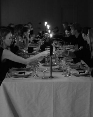 Josephine Skriver Instagram - Dinner night with @ninaricci, @harris_reed, and @voguescandinavia ✨ Thank you for a wonderful night!