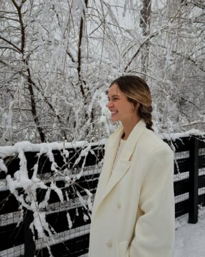 Josephine Skriver Instagram - Walking in a winter wonderland ❄️