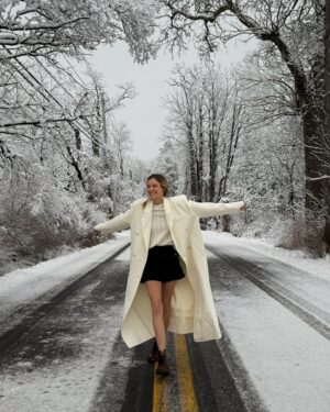 Josephine Skriver Instagram - Walking in a winter wonderland ❄️