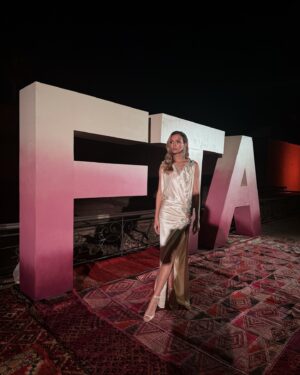 Josephine Skriver Instagram - Such a pleasure to be here to celebrate such amazing new talent in the fashion industry! Congratulations to all the nominees 

Thank you @zuhairmuradofficial and @fashiontrustarabia for having me. #FTAPrize2024