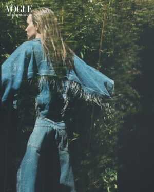 Josephine Skriver Instagram - Over the past 30 years, @muntheofficial has grown from a charming #Danish brand to an international power player. To celebrate the brand’s 30th year, we meet founder, creative director and sole owner @najamunthe at her summerhouse to capture the latest collection on longtime muse @josephineskriver and delve into the magic of #Munthe.

Tap the link in @voguescandinavia’s bio to see more.

Photographer: @henrikbulow 
Words: @shiffmane 
Stylist: @ctlarsson 
Makeup Artist & Hair Stylist: @julieproedel 
Model: @josephineskriver 
Production: @william_riise
