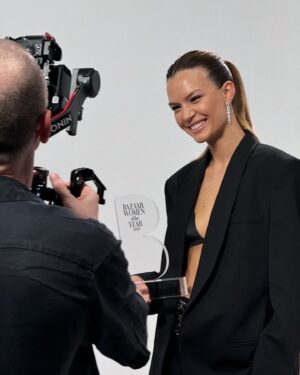 Josephine Skriver Instagram - Honored to be named Global Model of The Year by Harper’s Bazaar Turkey. Grateful for this recognition and the chance to use my platform for causes close to my heart. Thank you! @harpersbazaarturkiye #BazaarWOTY2024