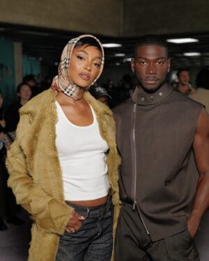 Jourdan Dunn Instagram - Back with @burberry for SS25, always a vibe💫
