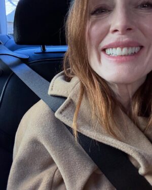 Julianne Moore Instagram - Hello from me #frecklefacestrawberry 🍓
Whenever I read my books to kids, I always ask them to guess who the real Freckleface Strawberry is, and then I roll up my sleeves and show them my freckles.  I want them to understand that even grown ups remember feeling different as kids, and that the feelings don’t go away entirely, but they do change. 
I want to thank you all for your kindness toward me and my books - because of the deluge of orders @bloomsburypublishing is reprinting Freckleface Strawberry! So you will have your copies very soon. THANK YOU for the incredible amount of support you have shown me and Freckleface! @thebookgrp @uyenloseordraw 
❤️🍓❤️🍓❤️🍓❤️🍓❤️🍓❤️🍓❤️🍓❤️