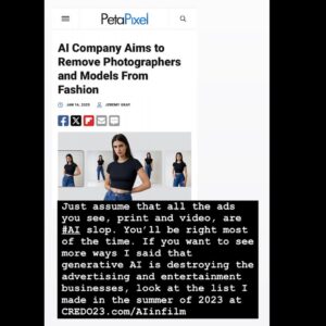 Justine Bateman Instagram - The use of generative #AI won’t stop until it kills the Ad and Entertainment industries. The reason is because those above the cast and crew who shoot ads, films, and series are sick with greed, and eliminating these cast and crews leaves a lot of money for themselves.