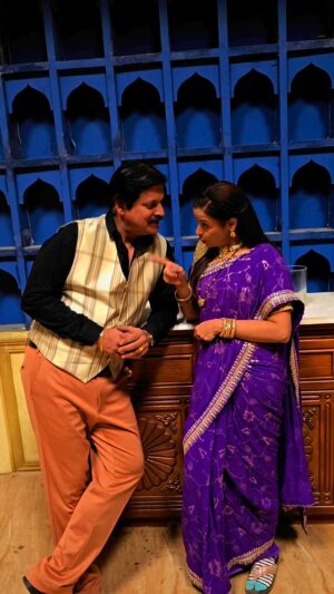 Jyoti Gauba Instagram - Aisa pati sabko mile… ya kisi ko na mile? 🤔😂 
Rate our nok-jhok chemistry from 1-10!

 #BattleOfTheBickering #DramaUnlimited#FunnyReel #OnScreenCouple #NokJhok #DramaAlert #SerialKiShaadi #CoupleGoals #ComedyVibes #ReelFun #TVDrama #EntertainmentDose #MastiTime #BanterGoals #ScreenChemistry #PatiPatniAurDrama #HilariousMoments