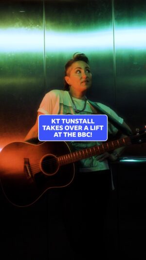 KT Tunstall Instagram - KT Tunstall takes lift music to the next level!
 
Watch Black Horse and the Cherry Tree and Suddenly I See, with some fine singing from BBC Alba staff!
 
Listen to KT’s live set from The Quay Sessions on BBC Sounds.
 
#TheQuaySessions #KTTunstall #CelticConnections #RSVi
