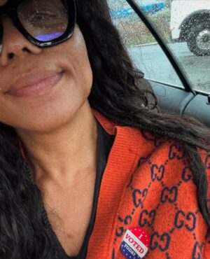 Kamilah Marshall Instagram - good morning.
today is important.
🗳️