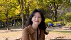 Kang Ji-young Instagram - 고나리자 피디님이 전해 준 찰나의 가을
#가을핑