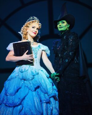 Kara Lindsay Instagram - It’s Wicked Day! Grateful every day for my time in Oz. A life changing experience. And continues to be to this day. I love you @wicked_musical ! 🩷💚