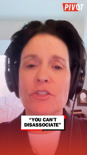 Kara Swisher Instagram - “You can’t disassociate. There’s no disassociation allowed... It’s the long fucking run with these people. You gotta stick in there.”

@KaraSwisher has some important advice amid all the Trump and Elon chaos. Listen to more on our latest episode.

#Pivot #podcast #donaldtrump #elonmusk #karaswisher
