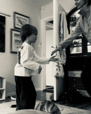 Kara Tointon Instagram - Here’s to hoping my boys always wanna take a turn with Muma. #dancing good for the soul.