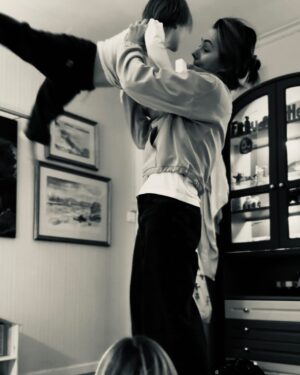 Kara Tointon Instagram - Here’s to hoping my boys always wanna take a turn with Muma. #dancing good for the soul.