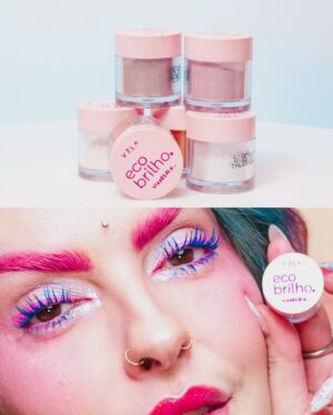 Karen Bachini Instagram - Quer saber meu segredo? É que eu uso o novo EcoBrilho da @vizzelaoficial! São 6 cores super brilhantes e versáteis, para todos os moods, principalmente para o de carnaval, né? 😍 E o mais legal é que o EcoBrilho é composto por micas, e não por plástico - perfeito para brilhar de forma consciente! Aproveita meu cupom KARENBACHINI15 para ganhar 15% off em todo o site da marca 💖 #VIZZELA