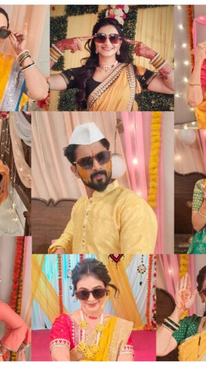 Kashmira Kulkarni Instagram - Bringing out the sunshine at the Haldi ceremony with lagnananter hoilach prem team

Stay tuned for more n more entertainment 

Mon - Sat at 7 PM
Only on @star_pravah 

#lagnananterhoyilachprem #lagnananterhoyilachprem #marathishow #serial #starpravah #starpravahparivaar #HaldiCeremony