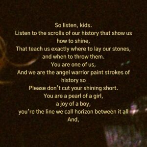 Kat Cunning Instagram - A note from dad to the kids on the hotlines. 
🏳️‍⚧️