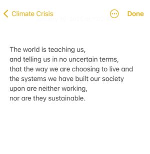 Katherine Langford Instagram - My heart aches for everyone affected by the fires in LA. I'm in awe of the community that has come together to lift each other in this dark moment. As the news cycles slow, it is easy to feel isolated from this ongoing emergency, but what is happening in LA impacts all of us. Those who have lost their homes now asking "where do we live?" pose a question we all must ask ourselves if we continue to do nothing about this climate emergency. If the fires in LA are terrifying you, it's time to turn that fear into action.