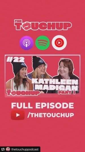 Kathleen Madigan Instagram - The MOST fun and the hardest I've laughed in a long time 🎉

Follow my friends' @tarrynfeldman   @maribrownhmu pod @thetouchuppodcast n join our partaaaay on EP22 🎉

#bffs #kathleenmadigan #madiganspubcast #thetouchup #glamgirls
