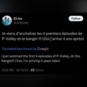 Katori Hall Instagram - Welcome to the Framily France!! 💋💋💋

Seasons 1 and 2 of @pvalleystarz now available on @netflixfr! 

And trending in Martinique!